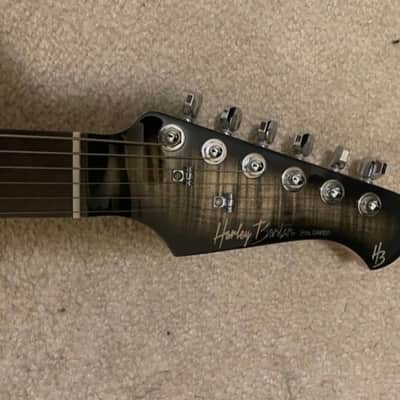 Immagine Harley Benton Fusion-III HSH EB FCB Flame Charcoal Burst - 3