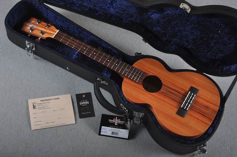 2016 100th Anniversary Kamaka Long Neck Tenor Ukulele HF-3L Hawaiian Koa Uke - Made in Hawaii image 1