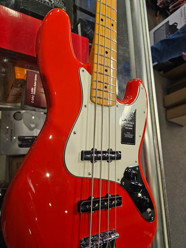 Fender Jazz Bass - Coral Red image 1