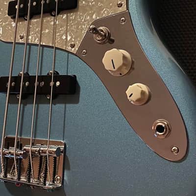 Blasphemy. A Fender Jazz Bass Wiring Harness and Control Plate with 3 Way Toggle Switch image 11