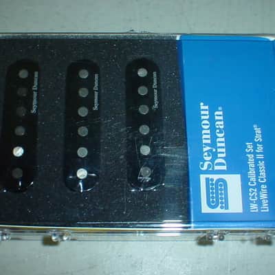 Seymour Duncan LW-CS2 LiveWire Classic II Strat Pickup Set FREE BEVERAGE OPENER KEY CHAIN image 1