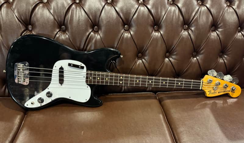 Fender Musicmaster Bass 1978 - Black - Vintage image 1