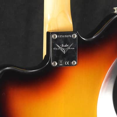 Mint Fender 1967 Jazzmaster DLX Closet Classic 3-Color Sunburst 3A Rosewood Fingerboard image 9