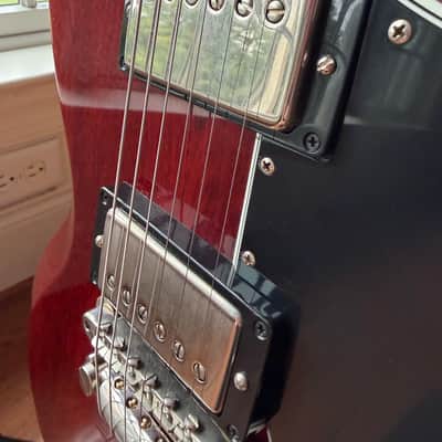 2026 Gibson Custom Shop Les Paul SG ‘61 Reissue VOS Stop Tail - Cherry Red image 4