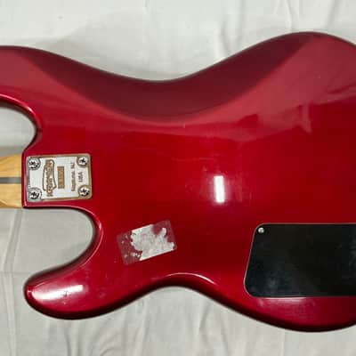 Kramer Striker 700ST Bass Guitar - Red MISSING NECK STRAP STUD image 8