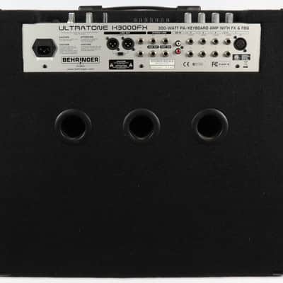 Behringer Ultratone K3000FX 300w 4-Channel PA System Keyboard