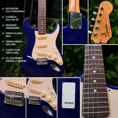 Fender Squier Stratocaster 2008 - Metallic Blue image 5