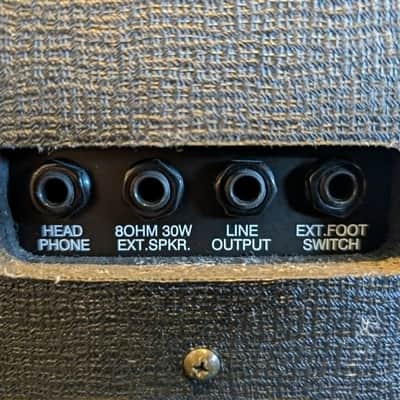 Vox Cambridge 30 Reverb Twin Model V9320 30-Watt 2x10 Guitar Combo 1999 - 2001 - Black image 7