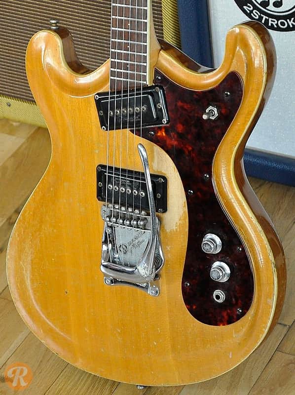 Mosrite Joe Maphis Model 1 Natural 1966 image 3