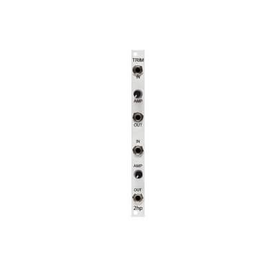 2hp TRIM Eurorack Attenuator Module (Silver) image 4