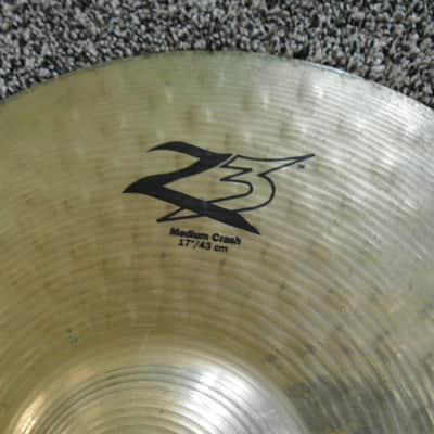 17" Zildjian Z3 Medium Crash Cymbal 1445g image 3