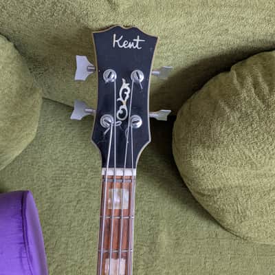 Kent Violin Bass 1960s - Sunburst image 6