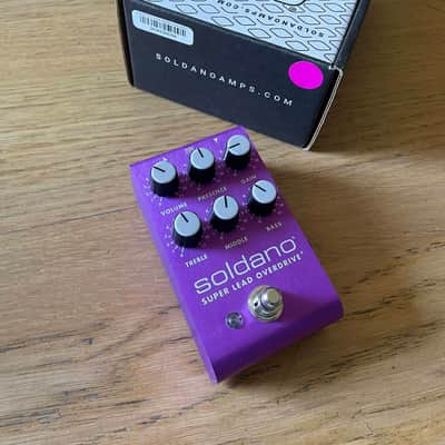 Soldano SLO Pedal Limited Edition 2022 - Anodized Purple image 2