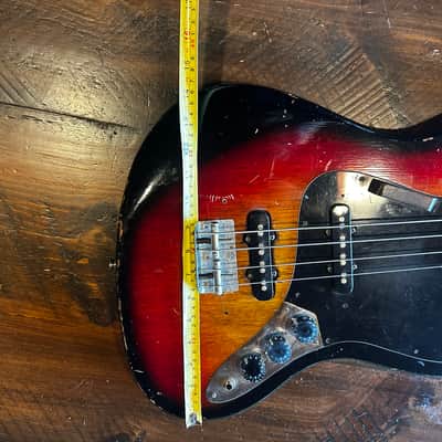 Kent jazz bass 1970s - short scale 30.5"- vintage MIJ J bass image 15