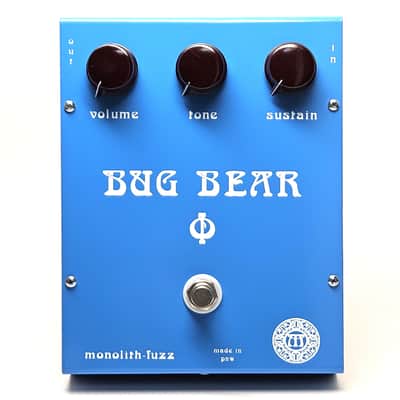 used 2017 Monolith Fuzz Bug Bear (Modified Triangle) 1970s Silicon Sustain, Excellent Condition! image 1