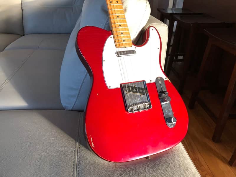 1966 Fender Telecaster Candy Apple Red Original
