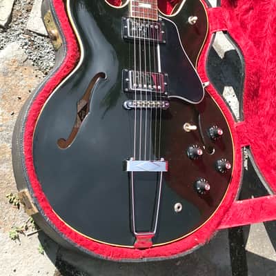 1981 Gibson ES 335 Rare Ebony finish image 1