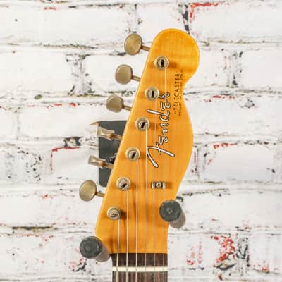 Fender - Custom Shop 1960 Telecaster Custom Journeyman - Electric Guitar - Seafoam Green Sparkle - w/ Hardshell Case - x9575 image 5