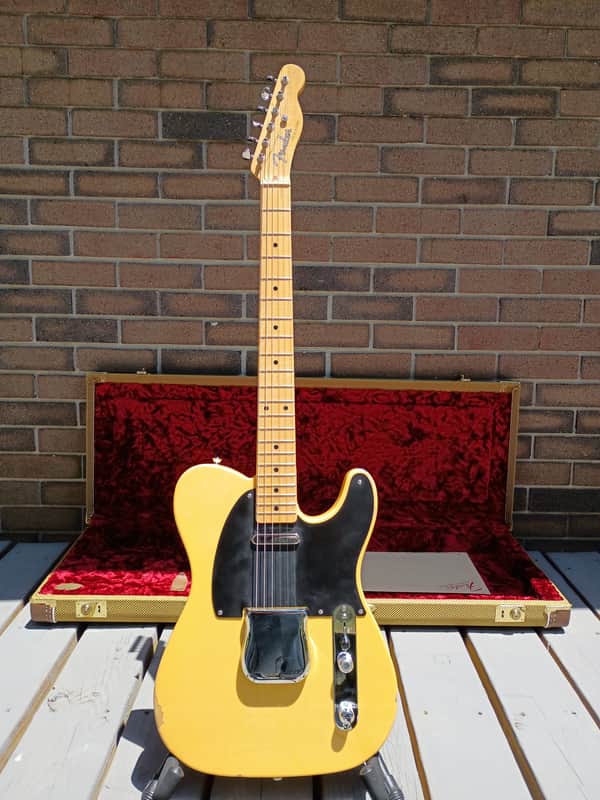 "Pure" Fender American Vintage 1952 Telecaster 2017 - Butterscotch Blonde + Dimarzio Area T Pickups