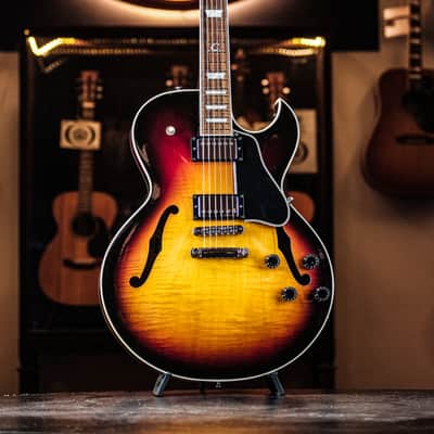 2002 Gibson ES-137C Classic sunburst image 2
