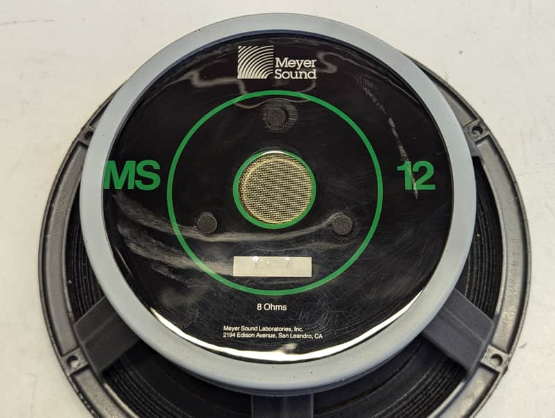 Super Clean! Meyer Sound 12 1/2