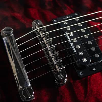 ESP E-DR-II-7st (DIR EN GREY Die Signature MODEL) - See Thru Dark Red image 8