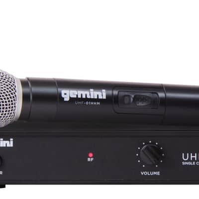 Gemini - UHF-01M F1 - Single Channel Wireless Microphone System image 2