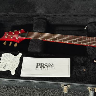 PRS McCarty Korina with Humbuckers 2008 - 2009 - Vintage Cherry image 2