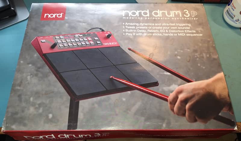 Nord Drum 3P 6-Channel Modeling Percussion Synthesizer 2016 - Present - Red Bild 1