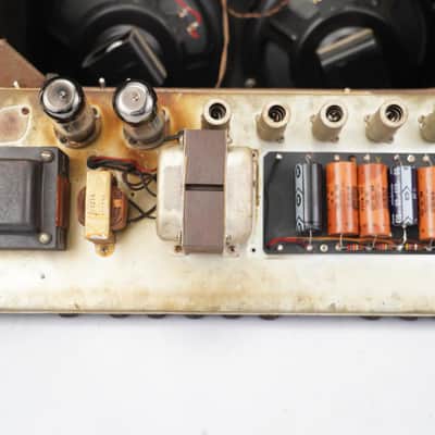 1962 Fender Concert Amp 6G12-A Brownface 4x10 Combo Amp  #59034 image 17