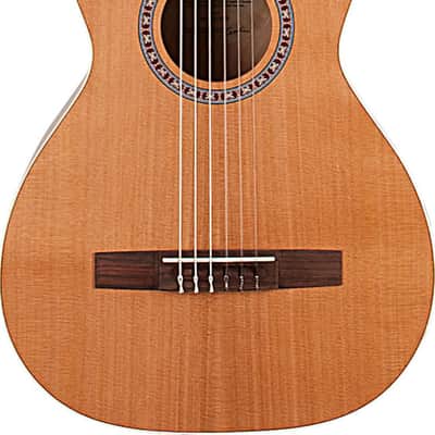 Godin Motif Parlor Classical Guitar, Solid Cedar Top image 1