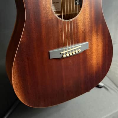 Martin D Jr. E Streetmaster Dreadnought Junior Acoustic-Electric Guitar w/ Soft Case (758) image 3