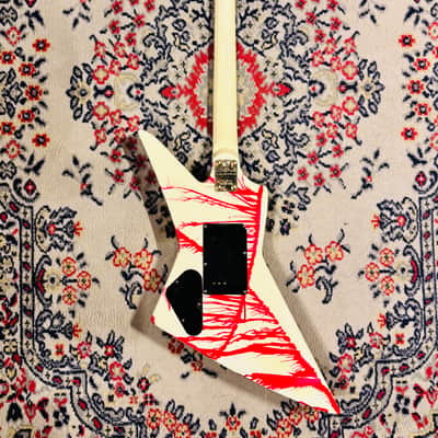 1984 Aria Pro II ZZ Limited Edition Blood Series “Bloody White” - Made In Japan image 2
