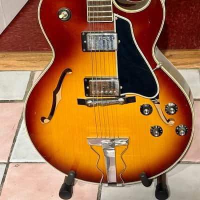 Lawsuit-era ES-175 clone made by Ibanez in Japan in 1976 image 1