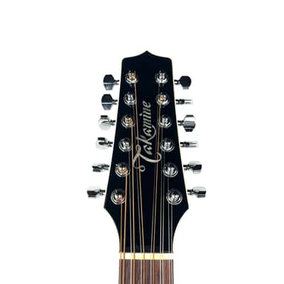 Takamine EF381SC 12-String Dreadnought Cutaway Acoustic-Electric Guitar Owned by Nils Lofgren image 3