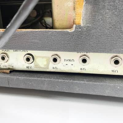 Vintage Italian Tube Amp Mac 4c A52 Reverb 60s,70s image 18