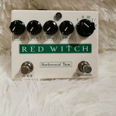 Reverb.com listing, price, conditions, and images for red-witch-pentavocal-tremolo-pedal
