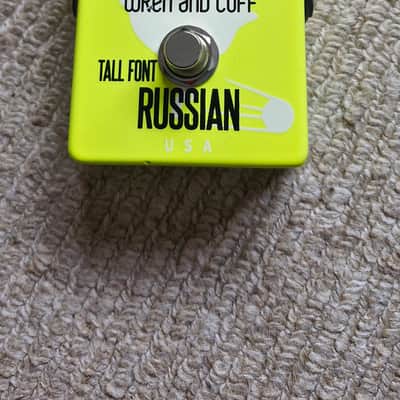 Wren and Cuff Tall Font Russian custom shop image 1
