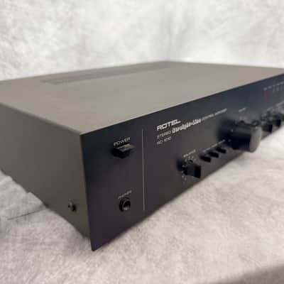 Rotel RC-1010 Straght-line control amplifier Japan, preamp vintage MM/MC image 3