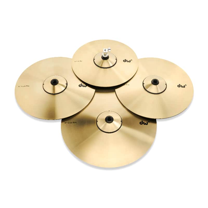 DW DWe 14/16/16/18" 4pc Cymbal Pack image 1