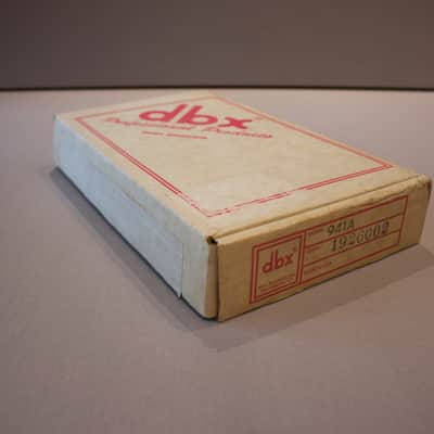 NOS Dbx 941 A Noise Reduction DBX 900 Series image 5