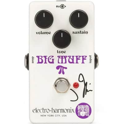 Electro-Harmonix J Mascis Signature Ram’s Head Big Muff Pi 2022 - White / Violet image 1