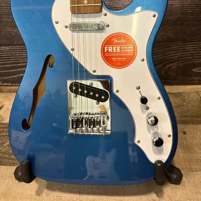 Squier Affinity Series Telecaster Thinline - Lake Placid Blue image 5