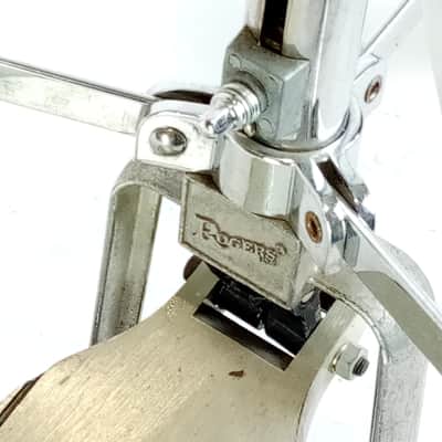 Rogers Supreme Big R Hi-Hat Cymbals Stand Swiv-O-Matic Double-Braced Memriloc 80 image 4
