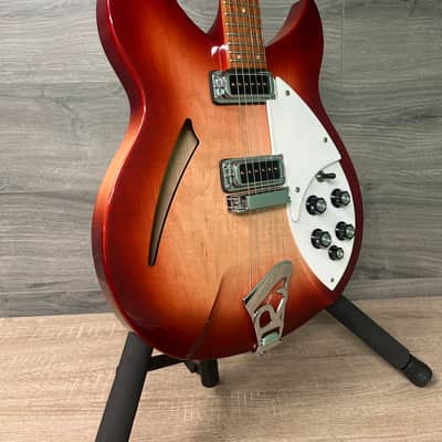 1996 Rickenbacker 330 Fireglo Electric Guitar w/ Case #2695 image 5