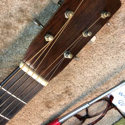 Martin O-17 guitar - 1934 - Pre War 0-17 All Mahogany - custom Cedar Creek tweed case - restored by image 15