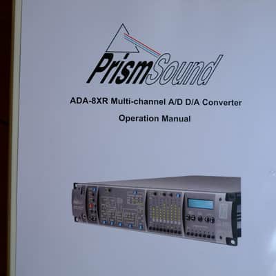Prism Sound Dream ADA-8XR w/AES card - MINT image 8
