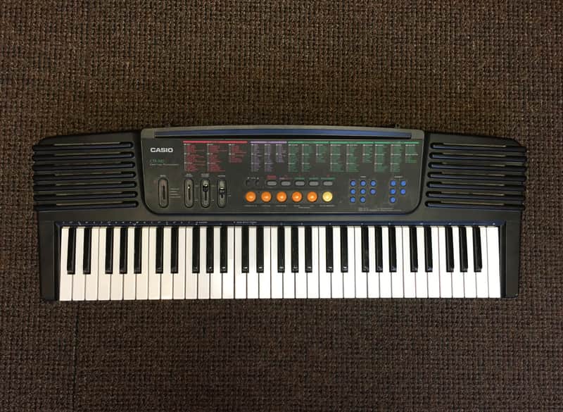 Casio Casiotone CTK-510 1980's Vintage Keyboard image 1