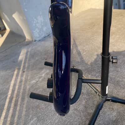 Carvin SC90 Single Cut, Neck Through 90s - Transparent Blue Gloss image 15