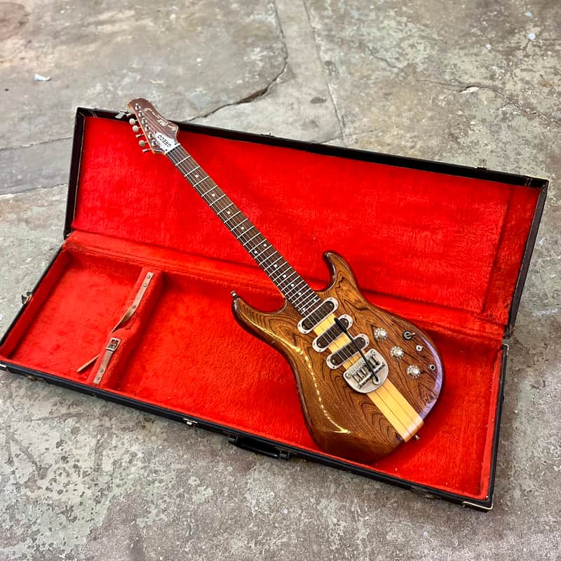 Greco GO-II 750 Brazen Picker 1979 - Natural neck through 3 pickup